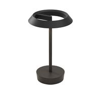 Astro Halo LED Touch Table Lamp - Matt Black