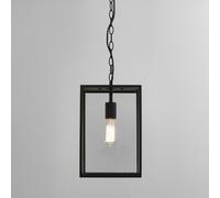 Astro Homefield 360 Pendant Porch Lantern - Textured Black