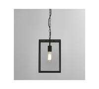 Astro Exterior Pendant Light, Stainless Steel, 60 W, Textured Black