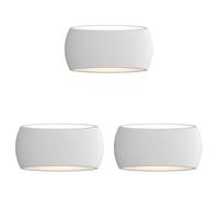 Astro Interior Wall Light, Plaster, 12 W (Pack of 3)