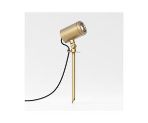 Astro Jura Single Light Outdoor Stake Post Fitting in Solid Brass Finish