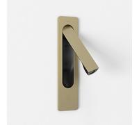 Astro Keta Recessed LED Wall Light - Matt Gold