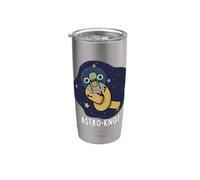 Astro-Knot Funny Astronaut Pun Stainless Steel Insulated Tumbler