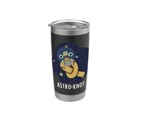 Astro-Knot Funny Astronaut Pun Stainless Steel Insulated Tumbler