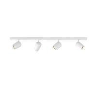 Astro Koto Four Bar Dimmable Indoor Spotlight (Matt White), GU10 LED Lamp, Designed in Britain - 1478015-3 Years Guarantee