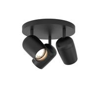 Astro Koto Triple Round Ceiling Light Matt Black