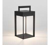 Astro Kuro 250 Solar LED Outdoor Feature Lantern - Textured Black