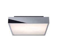 Astro LED Ceiling Light 27.4W Panel Chrome Square Light Kitchen Room 400x400 NEW