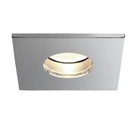 Astro Obscura Square LED Downlight Fire Rated Polished Chrome IP65 1381005
