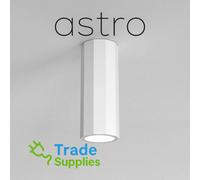 Astro Long Tube Spot Light Ceiling Cylinder Pipe Hanging Plaster Finish GU10