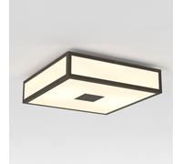 Astro Mashiko Classic 300 Square Flush Ceiling Light - Bronze