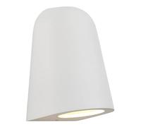 Astro Mast Light Outdoor Wall Light - IP65 Rated - (Textured White), GU10 LED Lamp, Designed in Britain - 1317012 - 3 Years Guarantee