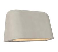 Astro Mast Twin Outdoor Flush Wall Downlight Concrete IP44 GU10