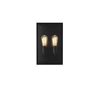 Astro Messina Twin Wall Lamp Black