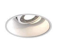 Astro Minima Round Adjustable Indoor Downlight (Matt White), GU10 Lamp, Designed in Britain - 1249003-3 Years Guarantee