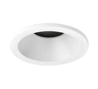 Astro Minima Round Fixed IP65 Bathroom Downlight - IP65 Rated - (Matt White), GU10 Lamp, Designed in Britain - 1249012 - 3 Years Guarantee