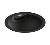 Astro Minima Slimline 25 Fir IP65 Bathroom Downlight - IP65 Rated - (Matt Black), GU10 LED Lamp, Designed in Britain - 1249037-3 Years Guarant