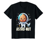 Astro Nut Cute Astronaut Space Pun Little Boys Toddlers T-Shirt