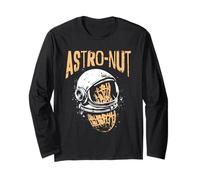 Astro-Nut - Funny Pun Peanut Astronaut Space Lover Long Sleeve T-Shirt