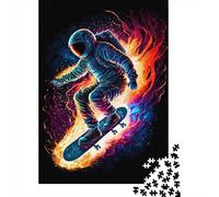 Astro On Fire 1000 Pieces Puzzles for Adults & Teenager Teenager Man Woman Gift 1000pcs (38x26cm)