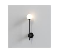 Astro Orb Single Wall Light - Matt Black