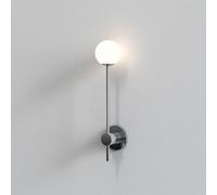 Astro Orb Single Wall Light - Polished Chrome