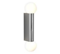 Astro Ortona Bathroom Twin Wall Light - Polished Chrome