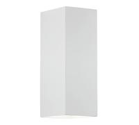 Astro Oslo 255 LED Outdoor Wall Light - IP65 Rated - (Textured White), COB LED, Designed in Britain - 1298009-3 Years Guarantee