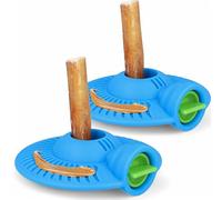 Astro Paws UFO Bully Stick Holder & Lick Mat - Flexible, Resilient, Quiet on Floors, Teeth-Safe, Safety Device for Dogs - Prevents Swallowed Ends, Long-Lasting, Dishwasher Safe (2)