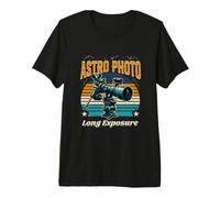 Astro Photo Long Exposure Astronomy Telescope Premium T-Shirt