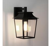 Astro Richmond Outdoor Hanging Lantern Wall Light - Black