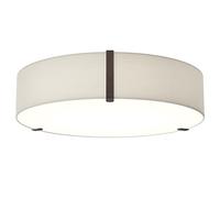 Astro Salina 550 Dimmable Indoor Ceiling Light (Putty Fabric), LED E27/ES Lamp, Designed in Britain - 1463004-3 Years Guarantee
