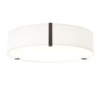 Astro Salina 550 Dimmable Indoor Ceiling Light (White Fabric), LED E27/ES Lamp, Designed in Britain - 1463002-3 Years Guarantee