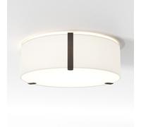 Astro Salina Round Flush Ceiling Light 400mm - White