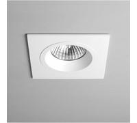 Astro Taro Single Light Fire Rated Recessed Ceiling Fitting In White Finish