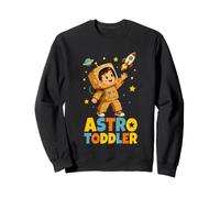 Astro Toddler Astronaut Child Spacesuit Vector Sweatshirt
