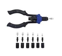 Astro Tools 1455 Hand Rivet Stud Setter Kit - Metric & SAE with Rivet Studs,Multicoloured