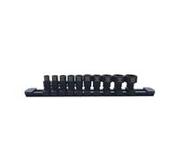 Astro Tools 78110 10-Piece 1/4" Drive Low Profile Nano Impact Sockets - SAE