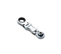 Astro Tools 78301 Stubby Ratcheting Flex Head Double Box End Wrench for Nano Sockets