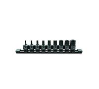 Astro Tools 94409TS 9-Piece 3/8" Drive Nano Impact Triple Square Bit Sockets