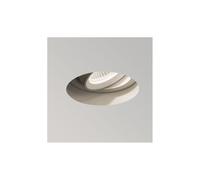 Astro Trimless Adjustable Round 6.8w Integrated LED Recessed Ceiling Downlighter in Matt White Finish