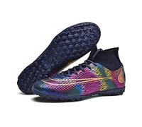 Astro Turf Football Boots Boys Professional Training High-Top Turf Shoes Mens Outdoor Indoor Sports Athletic Big Girls Spikes Trainers