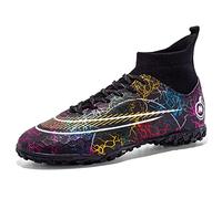 Astro Turf Football Boots Boys Professional Training High-Top Turf Shoes Mens Outdoor Indoor Sports Athletic Big Girls Spikes Trainers