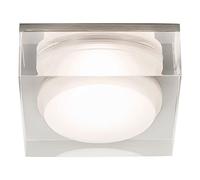 Astro Vancouver Round 90 LED Bathroom Downlight - IP44 Rated - (Brushed Aluminium), COB LED, Designed in Britain - 1229012-3 Years Guarantee