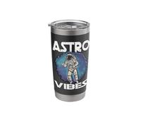 Astro Vibes Astronaut Space Graphic Cosmic Galaxy Planets Stainless Steel Insulated Tumbler