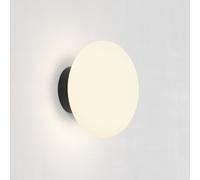 Astro Zeppo Bathroom Flush Wall Light - Matt Black