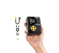AstroAI Car Tyre Inflator Air Compressor, Rechargeable Portable Electric Bike Pump 150 PSI with 4+N Mode Preset, Quick Connect Presta and Schrader Adapter Tyre Pump for Car Bike Motorcycle