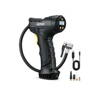 AstroAI Car Tyre Inflator Cordless Air Compressor, 150PSI Portable Handheld | Electric Tyre Pump with Digital Gauge ±0.5PSI, Preset Mermory/Auto-Stop/LED Torch and 4 Adaptors for Car Motorcycle Bike Ball