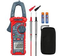 AstroAI Clamp Meter with NCV & Backlit, Auto-Ranging Digital Multimeter 4000 Counts Voltage Tester with Voltage, Current, Frequency, Capacitance, Resistance, Continuity, Live Wire Test; CAT III 600V