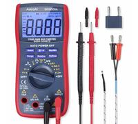 AstroAI Digital Multimeter, TRMS 6000 Counts Multimeters Manual and Auto Ranging; Measures Voltage, Current, Resistance, Continuity, Capacitance, Frequency; Tests Diodes, Transistors, Temperature